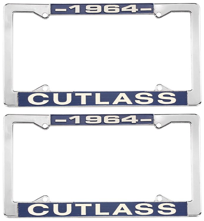 License Plate Frame 1964 Cutlass
