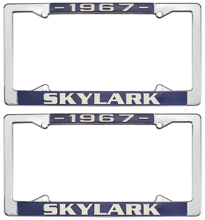 License Plate Frame 1967 Skylark