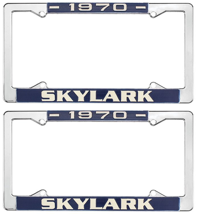 License Plate Frame 1970 Skylark