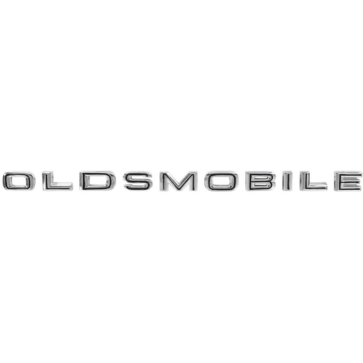 Emblem Trunk Letters 1971-72 Oldsmobile