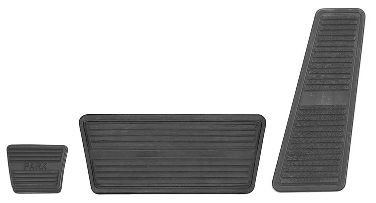 PAD KIT PEDAL 1968-72 CUT