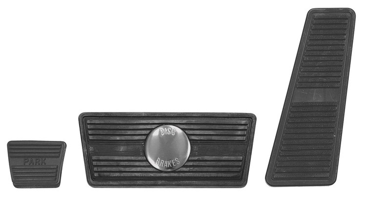 PAD KIT PEDAL 1968-72 CUT