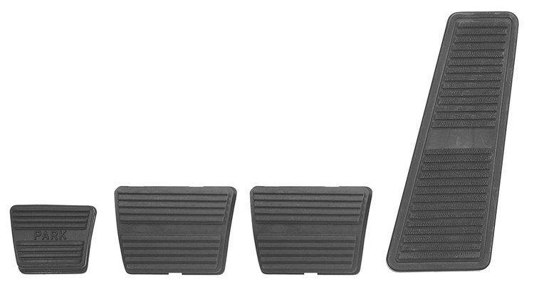 PAD KIT PEDAL 1968-72 CUT