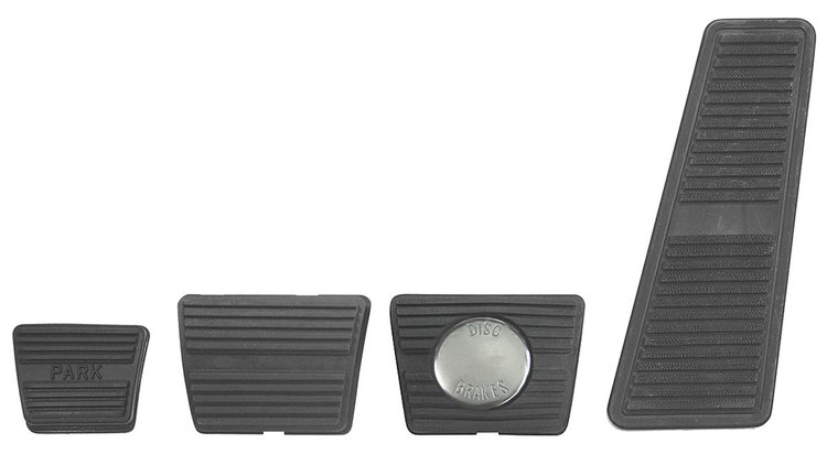 PAD KIT PEDAL 1968-72 CUT