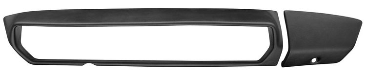 DASH PAD & GB DOOR BLACK
