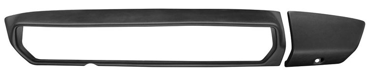 DASH PAD & GB DOOR BLACK