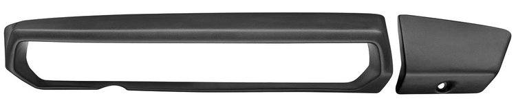 DASH PAD & GB DOOR BLACK