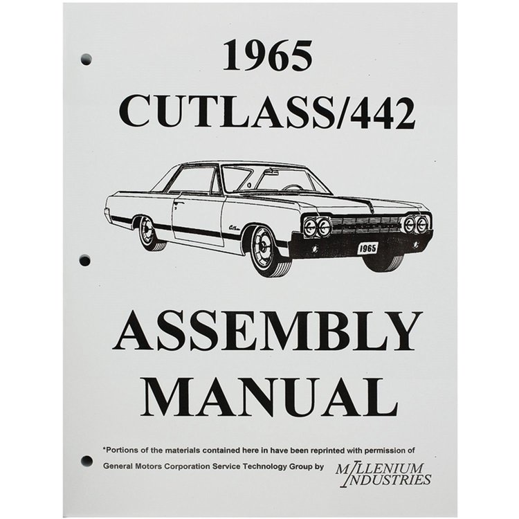 Assembly Manual 1965 Oldsmobile