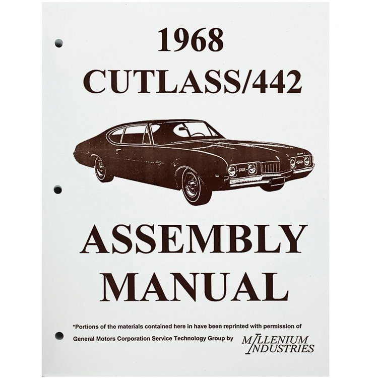 Assembly Manual 1968 Oldsmobile