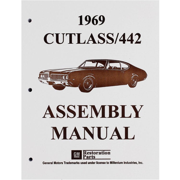 Assembly Manual 1969 Oldsmobile