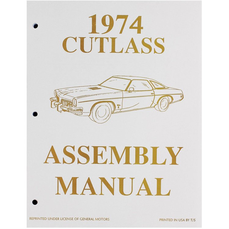 Assembly Manual 1974 Oldsmobile
