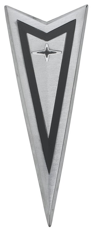 Deck Lid Emblem 1967 Pontiac Catalina
