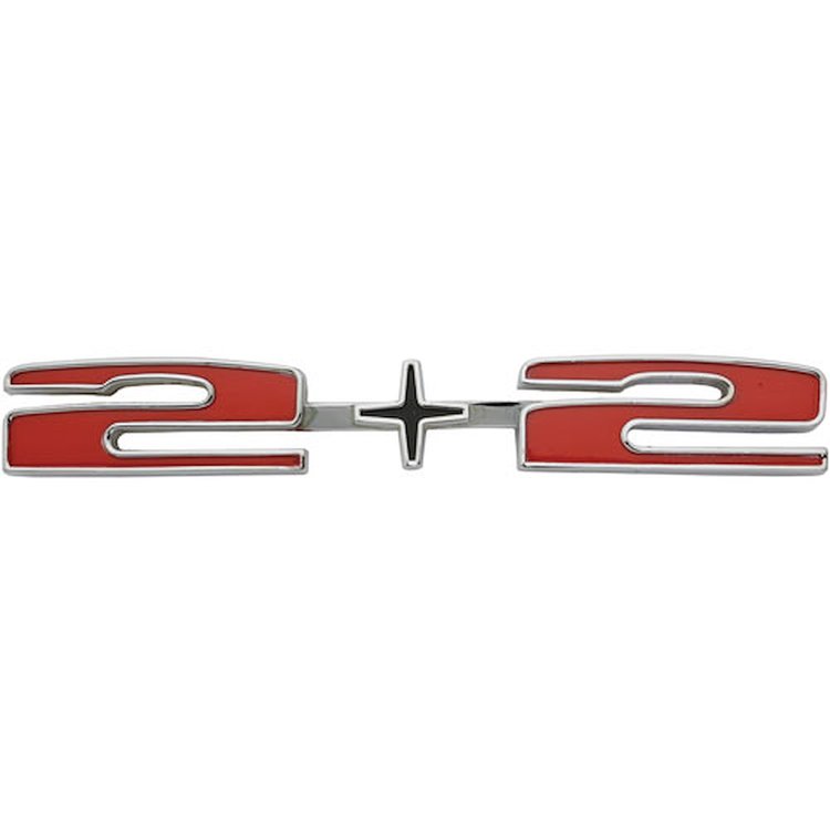 Emblem 1965-66 Catalina Deck Lid/1967 Catalina Header Panel 2+2