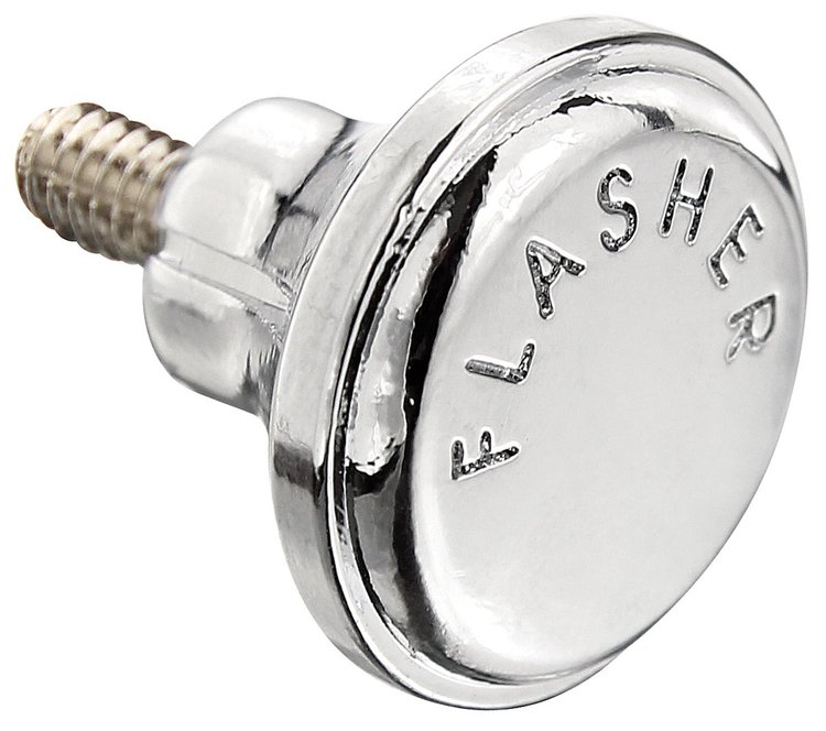 Knob Emergency Flasher 1967-72 A-Body Chrome