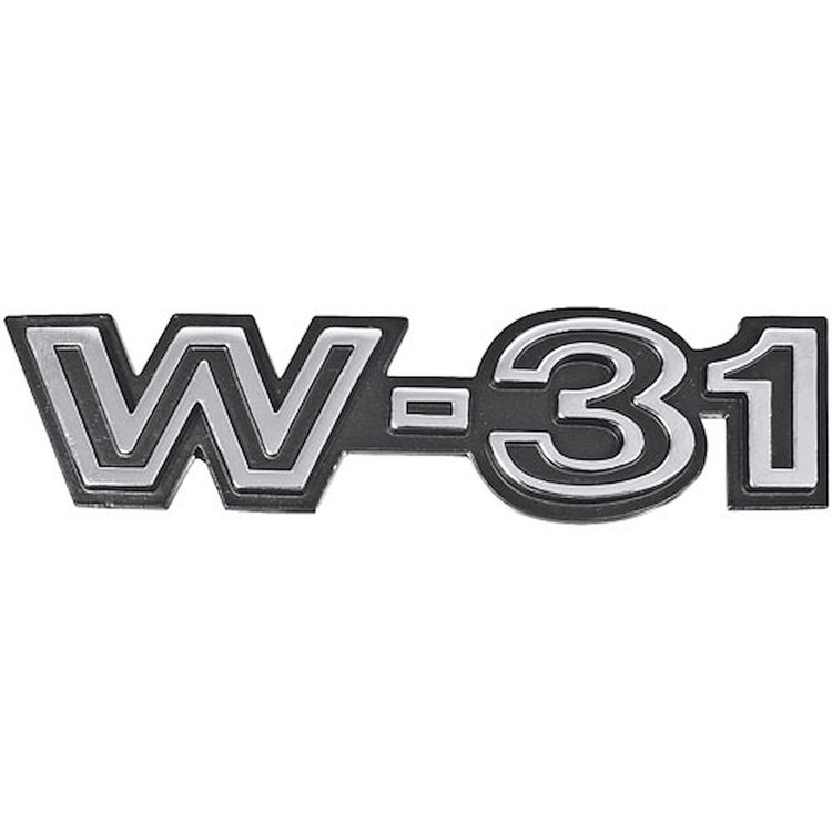 Emblem Fender 1970 Cutlass W-31