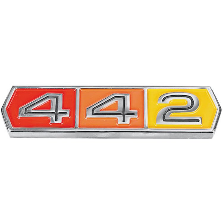Emblem Fender/Quarter Panel/Trunk 1964-65 4-4-2
