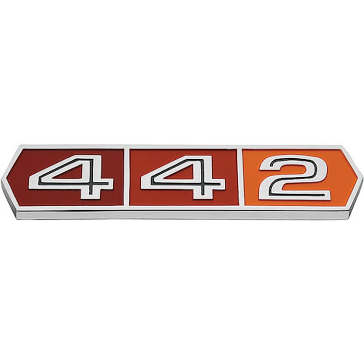 Emblem Rear Quarter 1966 4-4-2