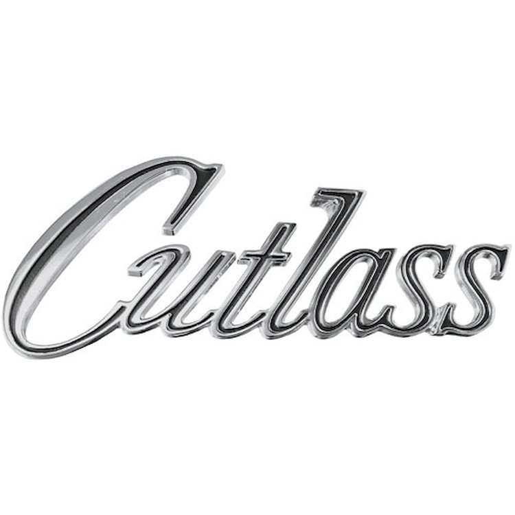 Emblem Trunk Lid 1970 Cutlass