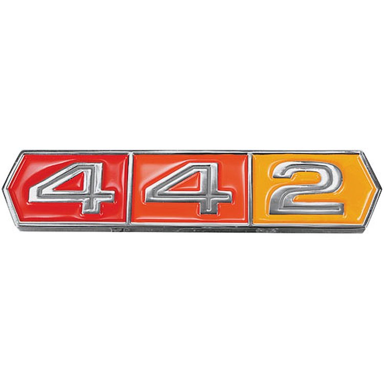 Emblem Trunk 1966-67 4-4-2
