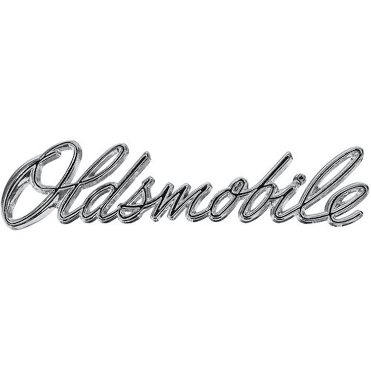 Emblem Hood 1968-70 Cutlass Oldsmobile Script