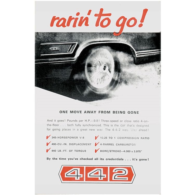 Facts Manual 1965 Oldsmobile/4-4-2