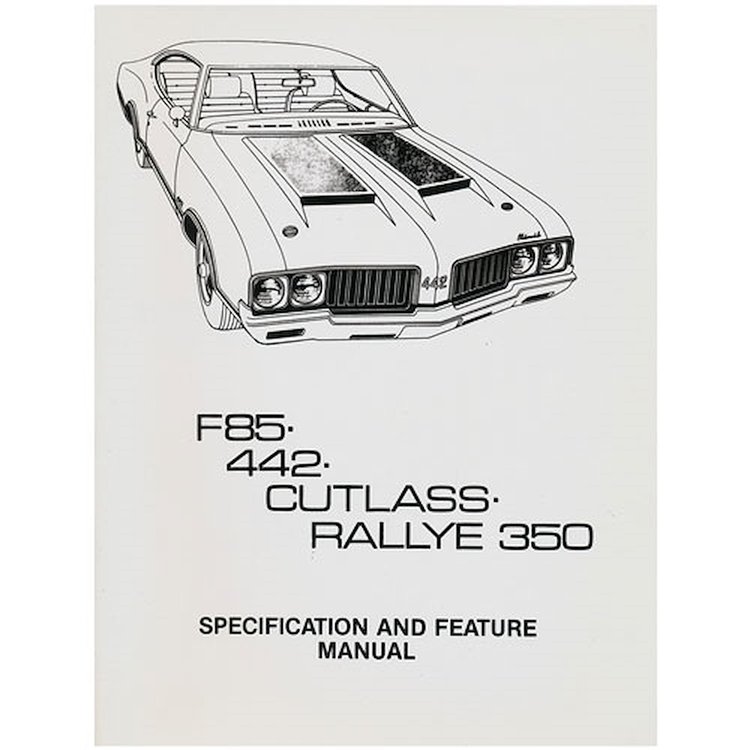 Facts Manual 1970 Oldsmobile/4-4-2