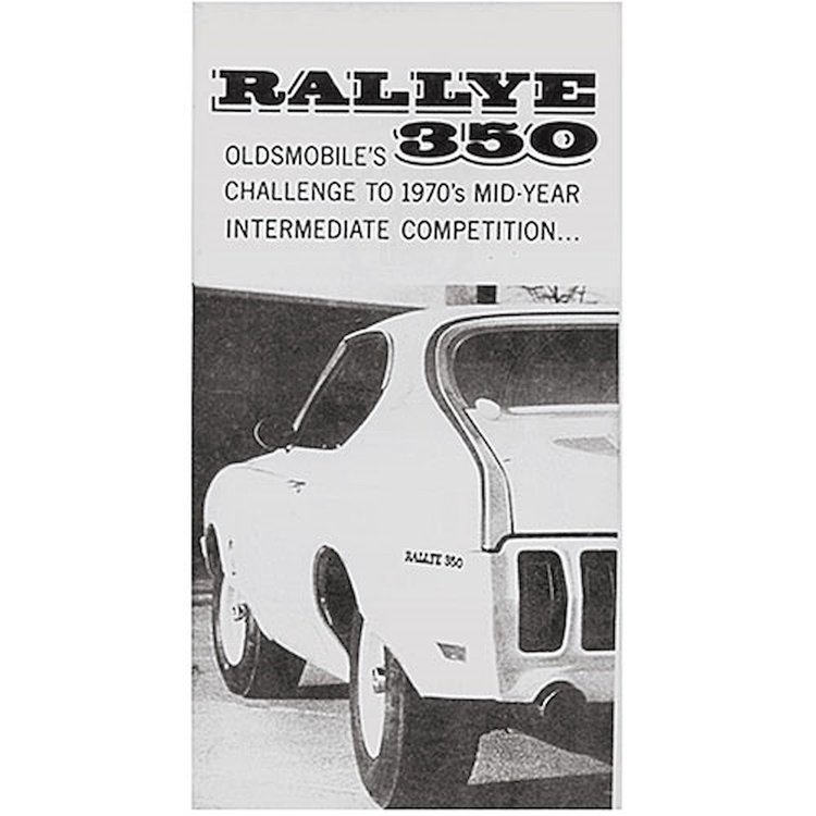 Sales Folder 1970 Oldsmobile Rallye 350