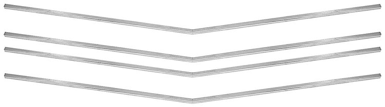 Long Grille Molding Set 1970 Chevelle/El Camino