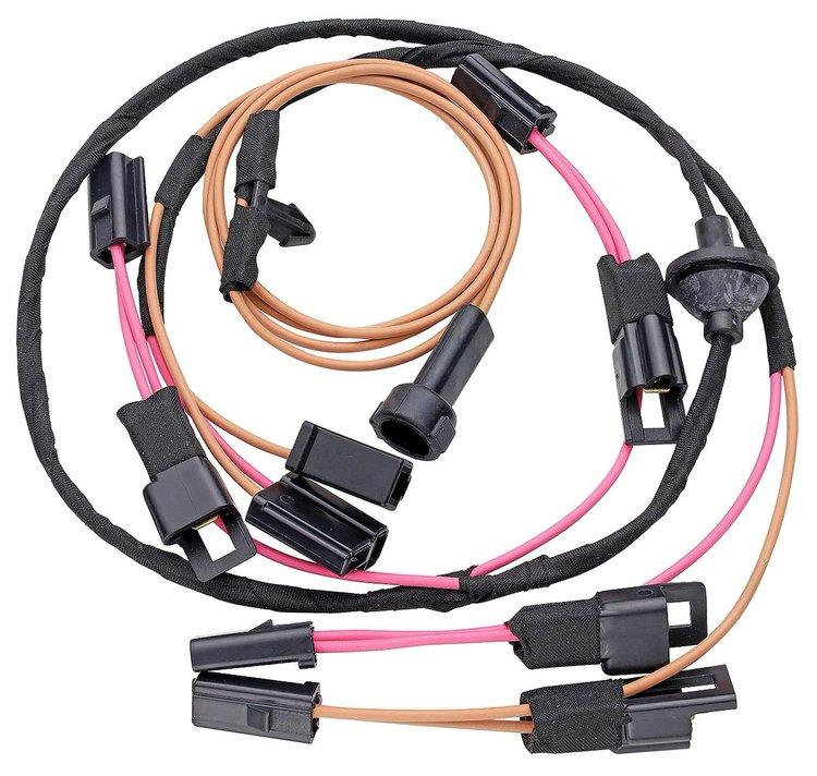 Wiring Harness Cowl Induction 1970-72 Chev./El Cam.