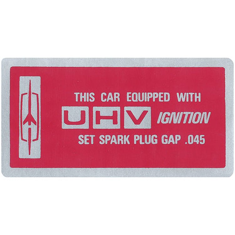 Decal 66-67 Cutlass UHV Ignition