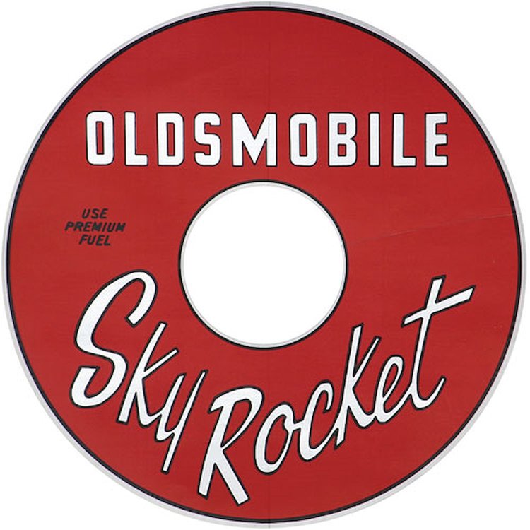 Decal 64 Cutlass Air Cleaner Skyrocket Red