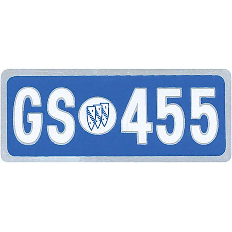 Decal Valve Cover 1973-74 Riviera/GS 455 Small