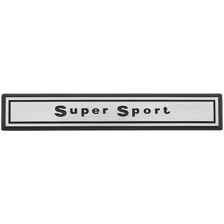 Emblem Dash 1967 Chevelle/El Camino Super Sport
