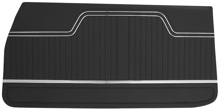 DOOR PANELS PAIR BLACK