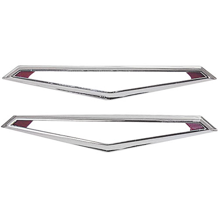 Bezel Marker 1969 GTO Rear