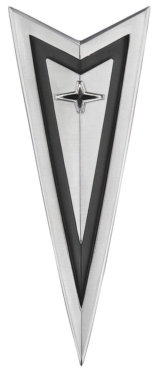 Emblem Hood 1966-67 GTO/Lemans/Tempest Arrowhead