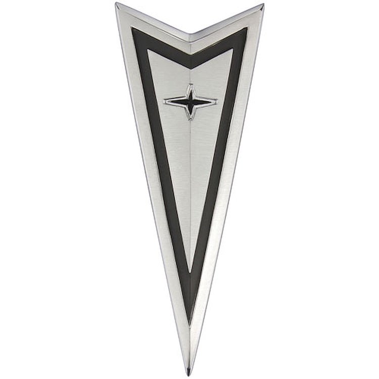 Emblem Nose Panel 1968 Pontiac A-Body Arrowhead