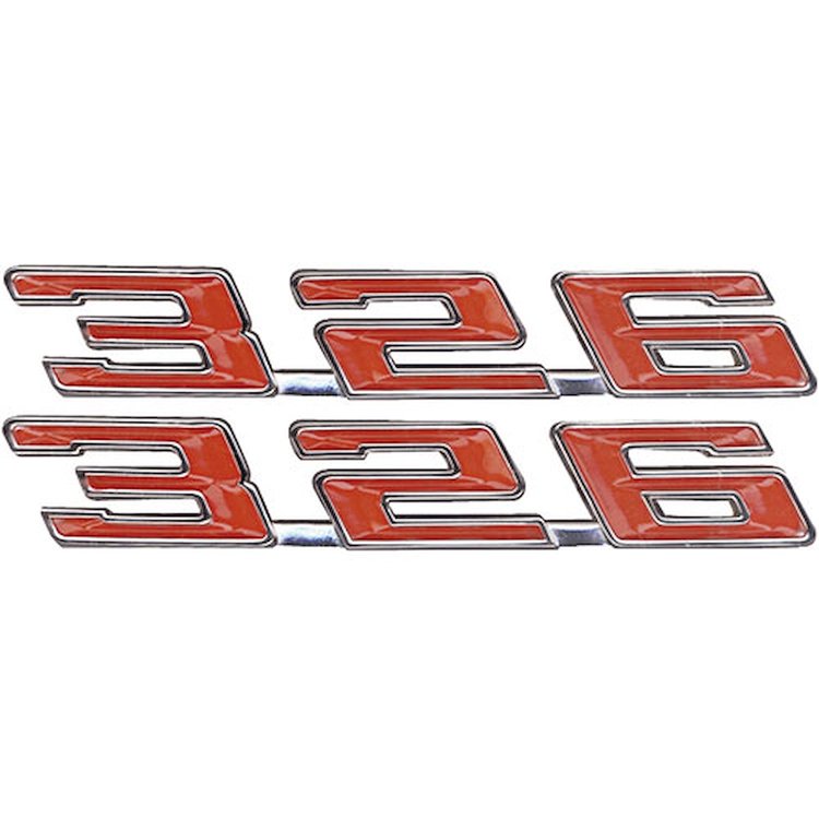 Emblem Fender 1967 Lemans 326