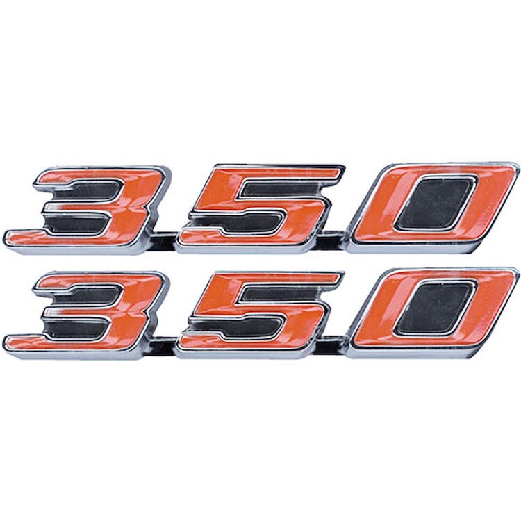 Emblem Rocker Panel 1968-72 Pontiac A-Body 350