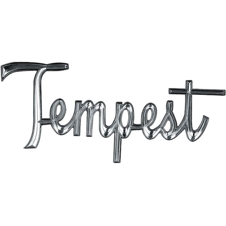 Emblem Quarter Panel 1966 Tempest