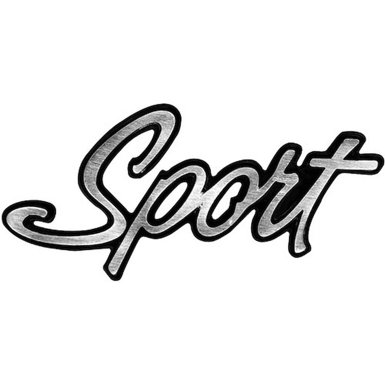 Emblem Quarter Panel 1968-72 LeMans Sport
