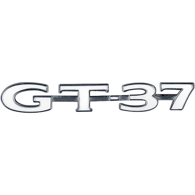 Emblem Trunk Lid 1970-71 GT-37