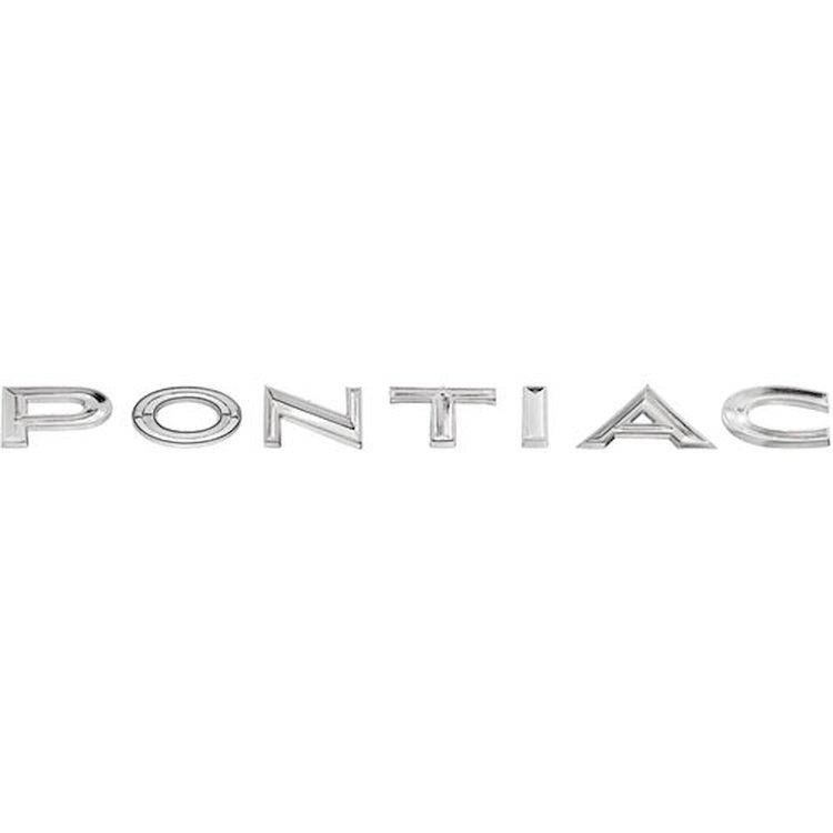 Emblem Tail Panel 1966 Pontiac A-Body