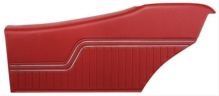 Side Panels 1970-72 Chevelle Coupe Rear Assembled