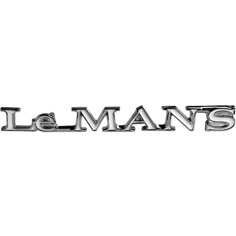 Emblem Trunk Lid 1970 LeMans