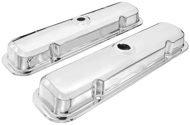 Valve Covers 1965 Pontiac Chrome