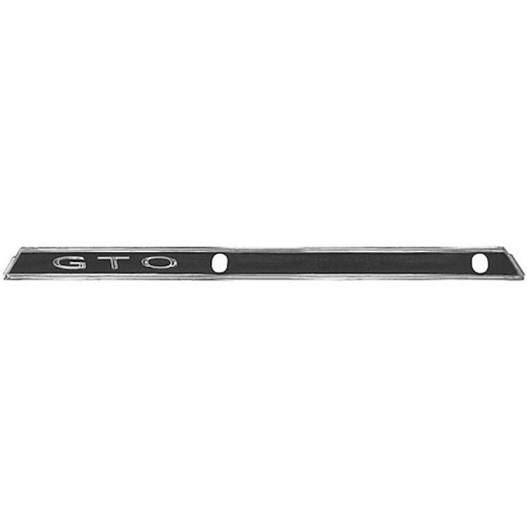 Plaque Dash 1965 GTO