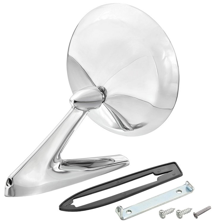 Exterior Door Mirror 1967-1968 Pontiac Bonneville, Catalina, Grand Prix, GTO