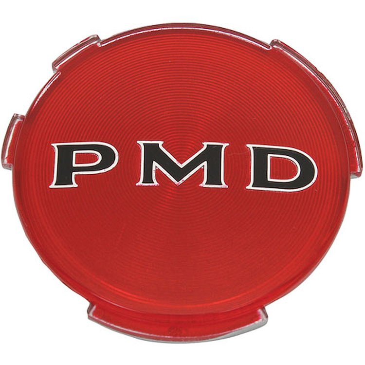 Emblem Wheel 1967-70 Pontiac Red 2-7/16