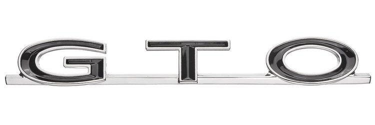 Deck Lid Emblem 1964-1969 Pontiac GTO
